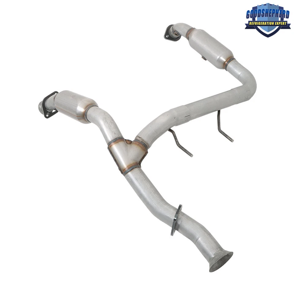 Y Pipe Catalytic Converters For 2007-2013 Ford Expedition 5.4L Left & Right Side - Изображение 3 из 4