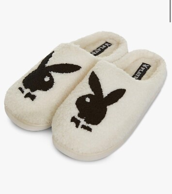 Playboy Slippers Bunny Logo Men display picture 3