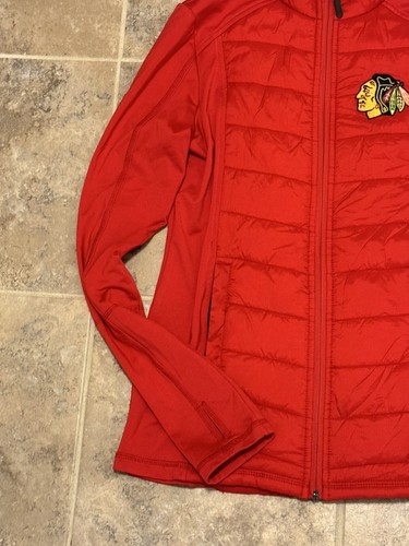 Chaqueta acolchada pequeña para mujer Chicago Blackhawks NHL G-III Carl Banks bordada - Imagen 4 de 9