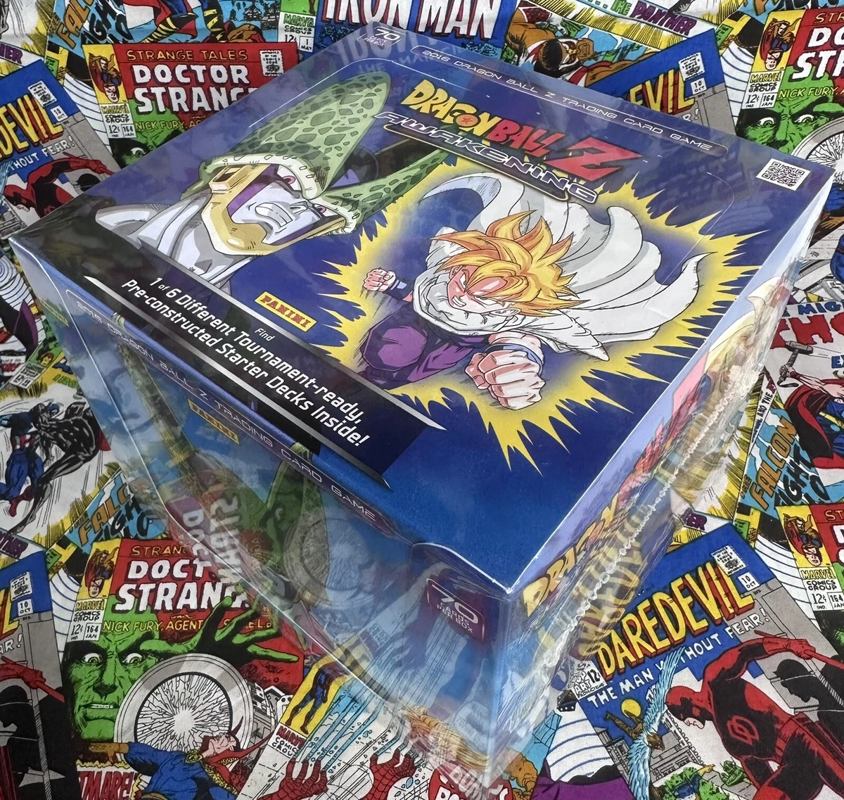 Dragon Ball Z TCG Panini Sealed Collectible Card Game Boxes for