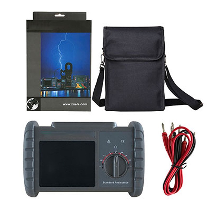 Multi Gear Wirewound Resistance Lightning Rod Standard Resistor Four-wire Method