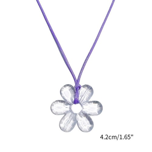 Heart-Shape Pendant Collarbone Chain Temperament Adjustable Long Rope Necklace - Picture 6 of 19