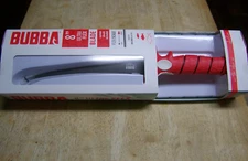 Bubba 1085875 8 Inch Ultra Flex Fillet Knife with Non-Slip Grip Handle, Sheath