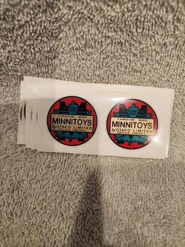 Minnitoys Replacement Door Decal Set