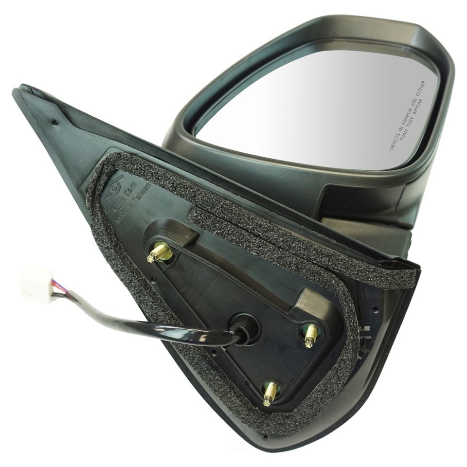 Towing Mirror Power Heated Textured Black Pair Set for Toyota