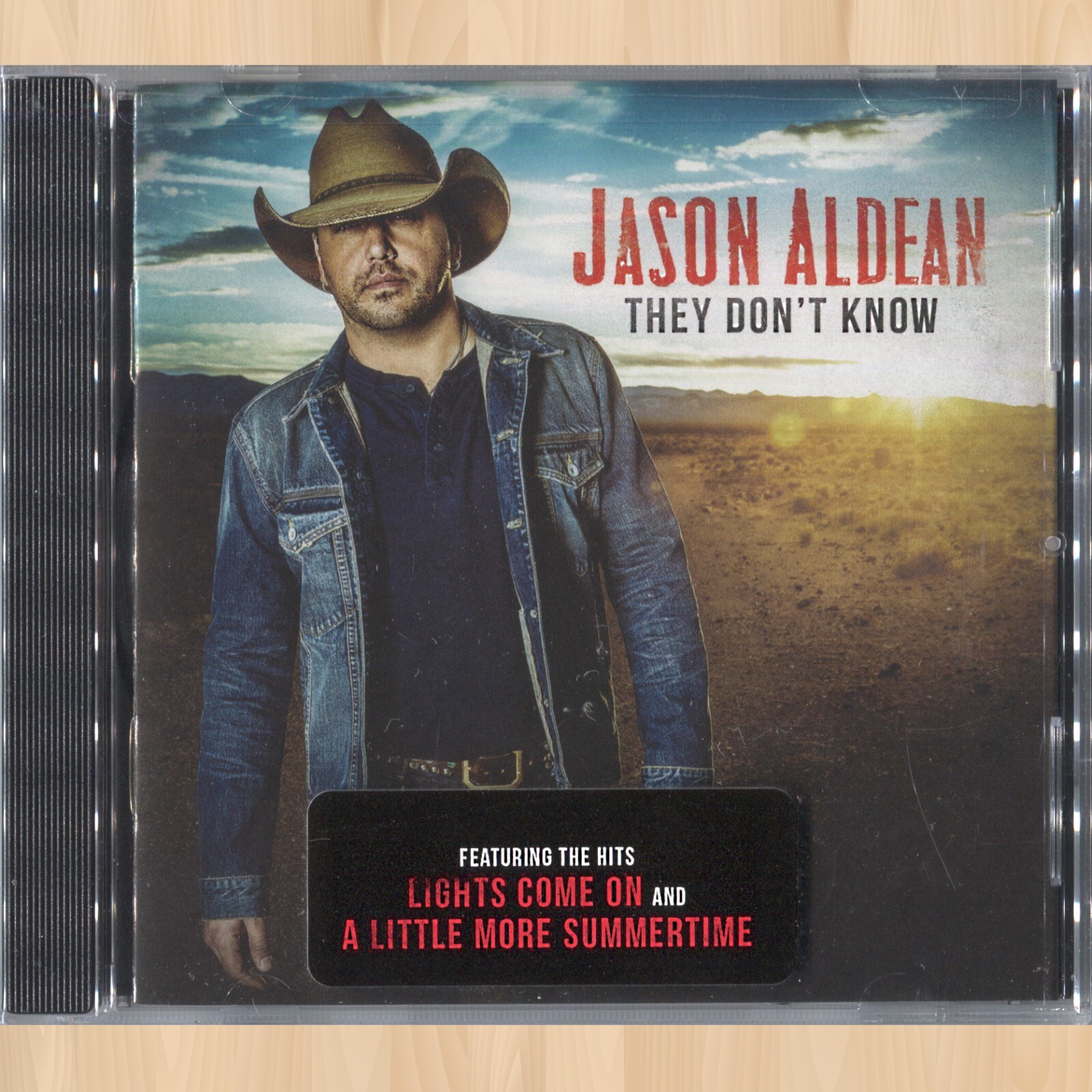 JASON ALDEAN They Don't Know CD A Little More Summertime LIGHTS COME ON