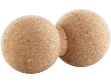 Double balle de massage et d'exercice en liège Ø 6,5 cm - Newgen Medicals