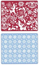 Sizzix Dearly & Frost Emboss 2pk set #657060 Retail $12.99 by BasicGrey