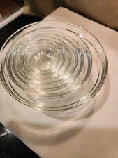 7 Piece Nesting Bowls Made In France By Duralax.  MINT CONDITION!!