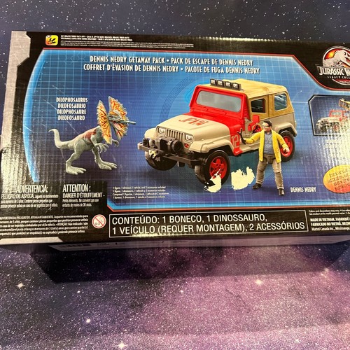 Mattel Jurassic World Legacy Collection Dennis Nedry Getaway - Dino Figuren Jeep - Bild 7 von 11