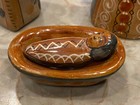 Vintage Tonala Mexican Terracotta Pottery Folk Art Nativity Scene 10 Pc — photo 3