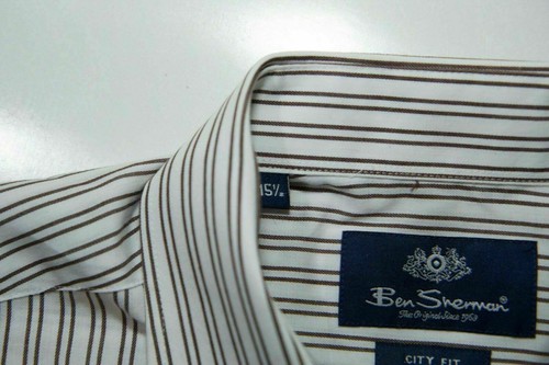 .. CAMISA BEN SHERMAN PARA HOMBRE TALLA M 15 1/2" EXCL - Imagen 6 de 7