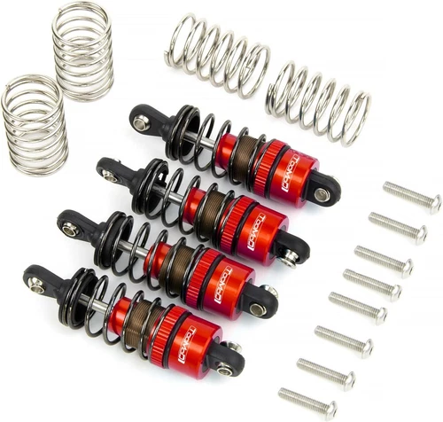 55mm 1/10 RC Oil Shock Absorbers Kit for Tamiya TT02/M02/M03/M06,M05,M04 Upgrade - Bild 4 von 6