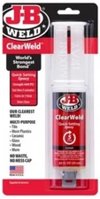 JB J-B Weld 50112 -ClearWeld Quick Setting Clear setting Epoxy Adhesive T48 Post