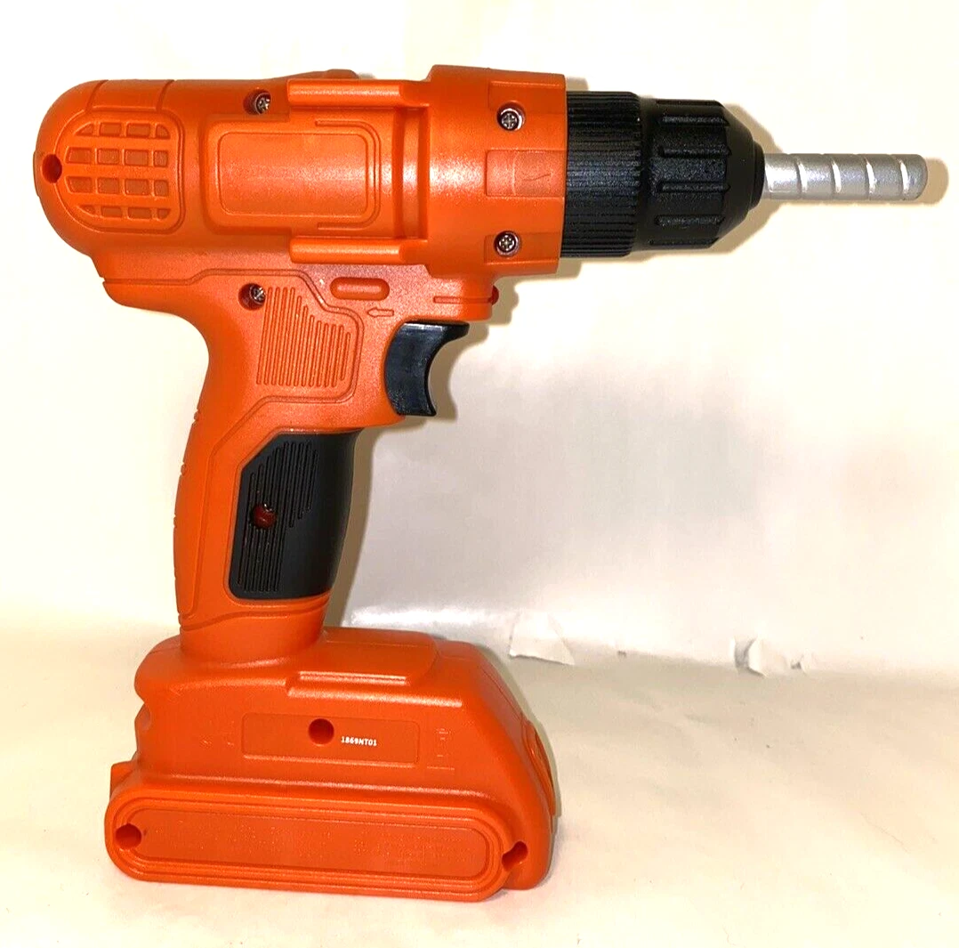 Black & Decker Toy Power Drill Battery Operated *O