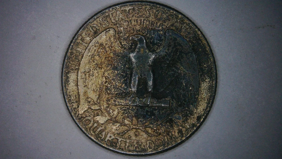 1950 S over D Washington Quarter error coin with DDO DDR - Image 3 of 4
