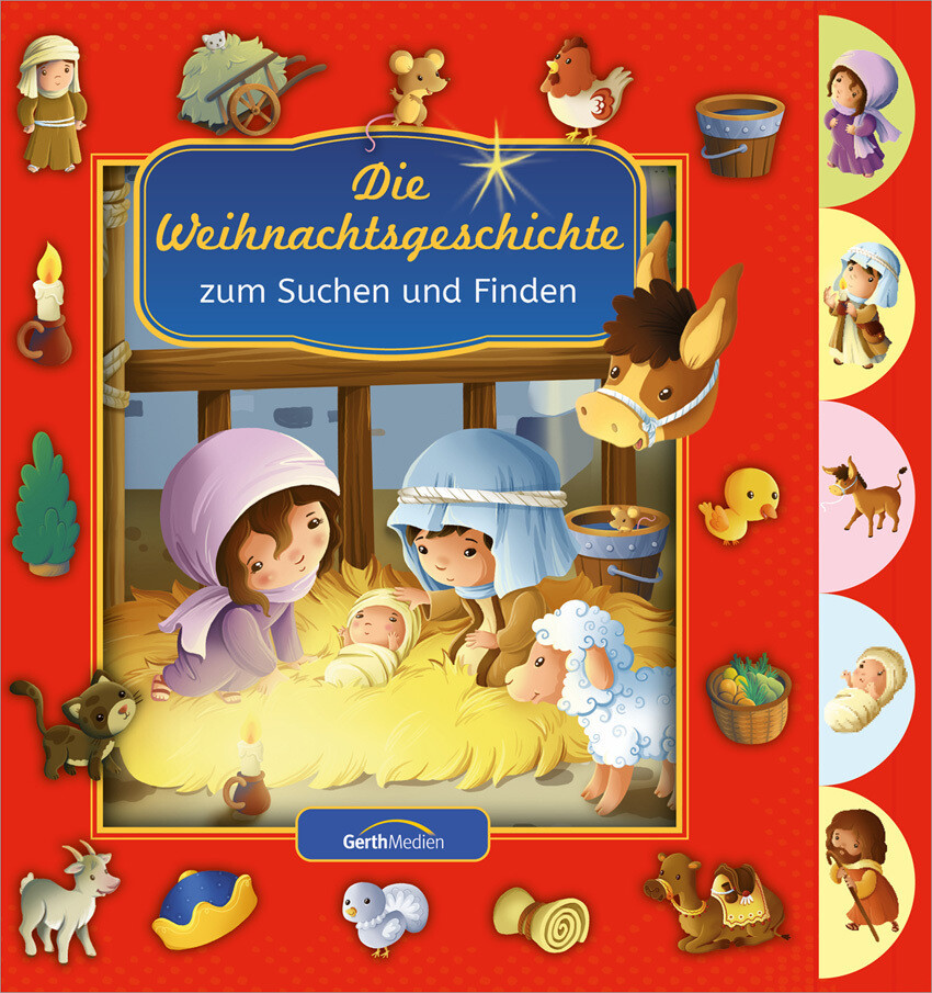 Thumbnail - Die Weihnachtsgeschichte Zum Suchen Und Finden | Cecilie Fodor | Buch
