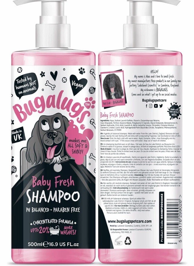 Fresh hotsell dog shampoo