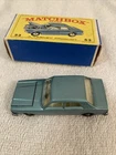Matchbox 53C Ford Zodiac MK IV 1968 Mint In Original E4 Box Lesney England
