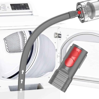 Flexible Dryer Lint Cleaning Hose for Dyson V6 V7 V8 V10 V11 V15 Vacuums