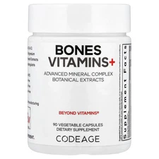 Bones Vitamins+, 90 Vegetable Capsules