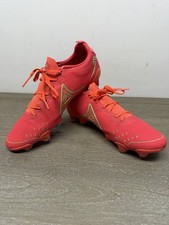 Pirma Soccer Cleats Size 8 Mens Red Pink Firm Ground FG Football Boots