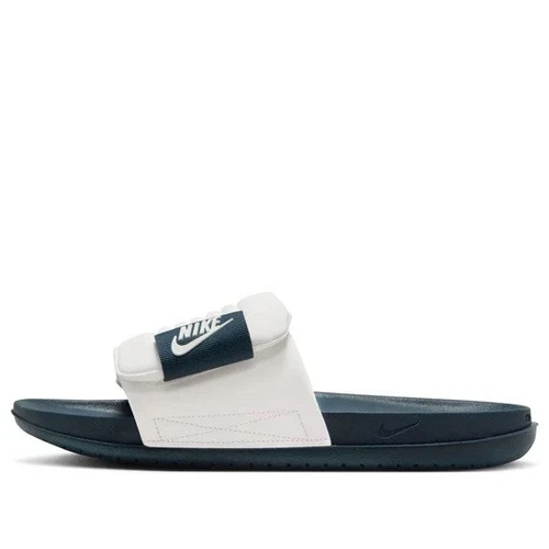 Nike Offcourt Adjust Slide Slides DQ9624 101 Sail Armory Navy taglia 13