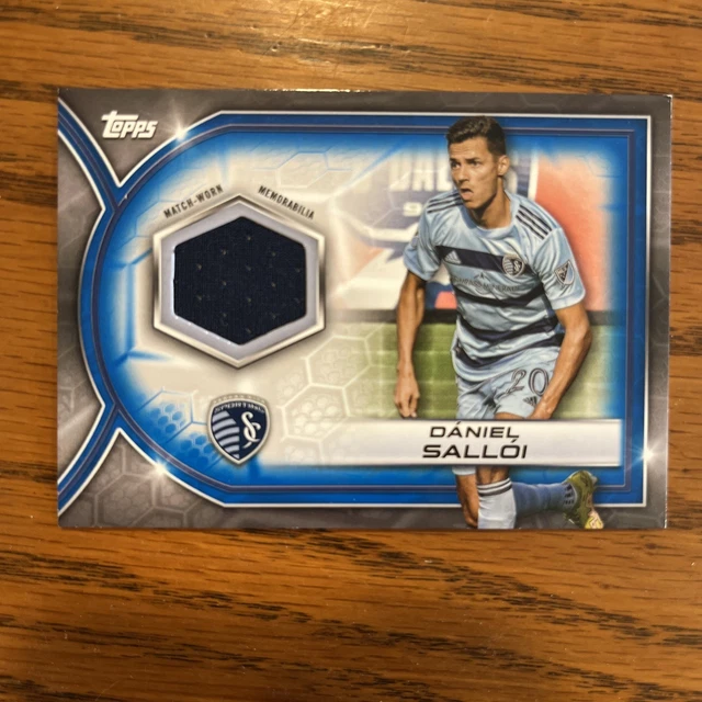 Daniel Salloi 2023 Topps Major League Soccer Relic #R-DS /199 Sporting KC MLS