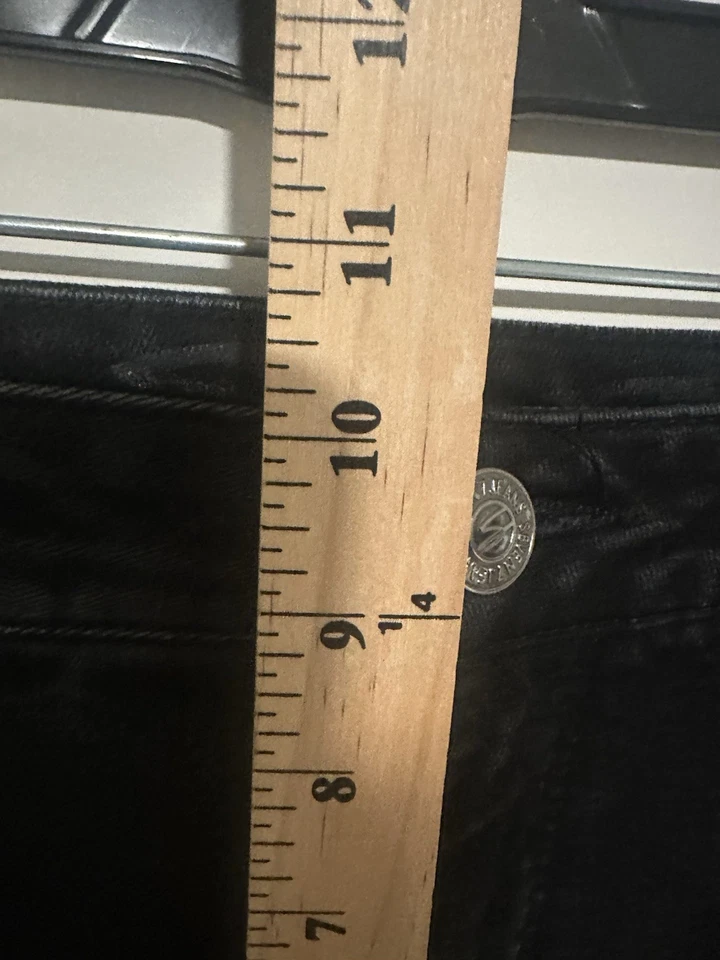 Seven 7 Women’s Black Denim Shorts Size 8 - Image 3 of 4