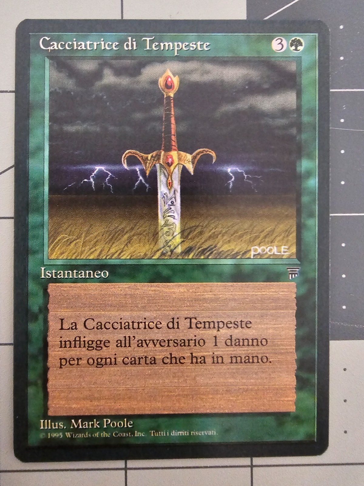 MTG ⭐ FBB Legends⭐ Storm Seeker⭐ Vintage Legacy ⭐ Italian ⭐