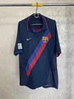 BARCELONA 2002 2003 AWAY SHIRT JERSEY NIKE 184635 sz L MEN #10 RONALDINHO