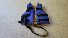 Stearns Type III PFD Life Jacket / Model 29-88 / Blue  Yellow / 30-50lb