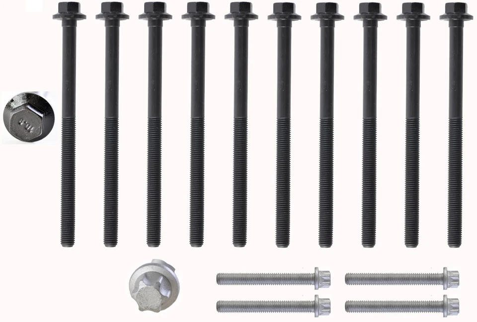 Conjunto de junta de cabeça MLS com parafusos de cabeça para 07-08 GM/Saturn 2.2L/134 DOHC 16V Ecotec - Imagem 2 de 4