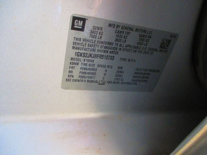 Eje delantero portador relación 3,23 Opt GU5 ID AAA4 se adapta a 15-16 ESCALADE 538831 Foto 4 de 4