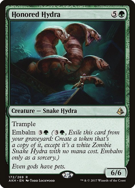 MP Honored Hydra, MTG, Amonkhet, Magic the Gathering, 172 *F