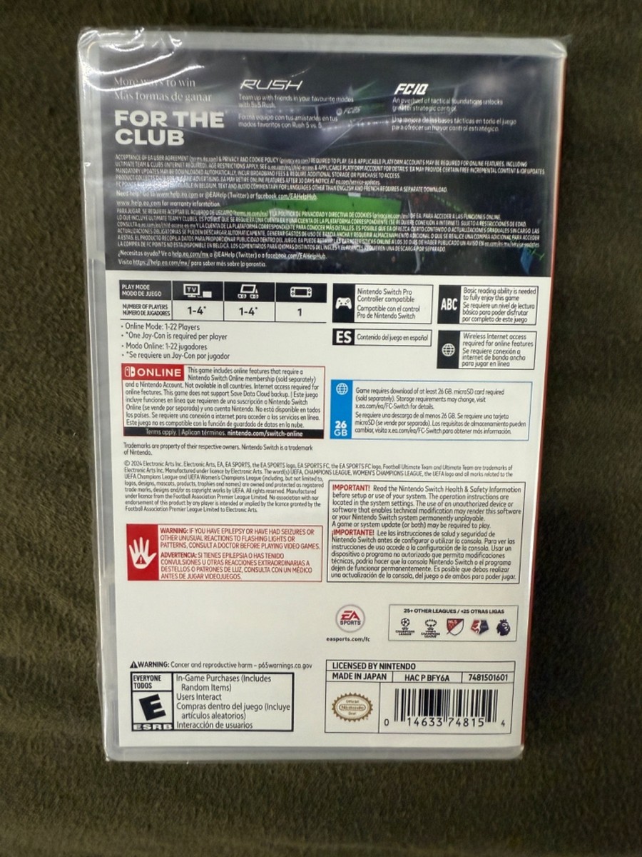 Switch EA SPORTS FC25他 5本セット売り EA SPORTS FC 25 Standard