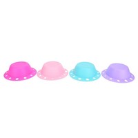 4 StüCke Silikon Make-Up Pinsel Reiniger SchüSsel Tragbare Reinigung Werkzeug