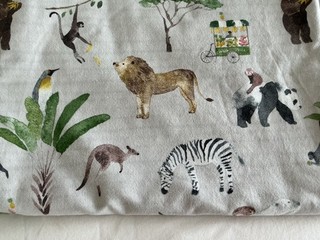 Kids Childrens Bedroon M&S Single Duvet Cover World Animals Vgc