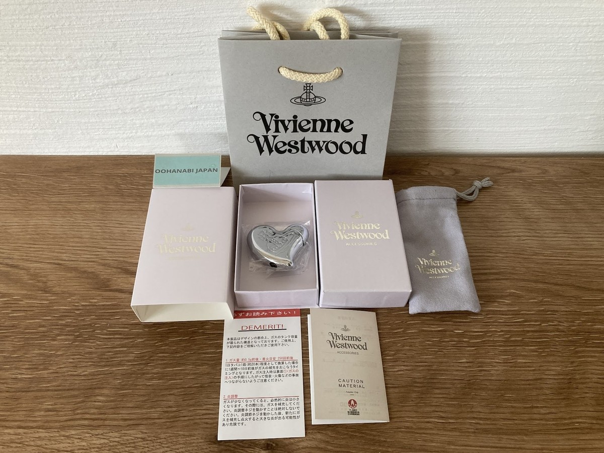Vivienne Westwood Heart Shape Electronic Gas Lighter Orb