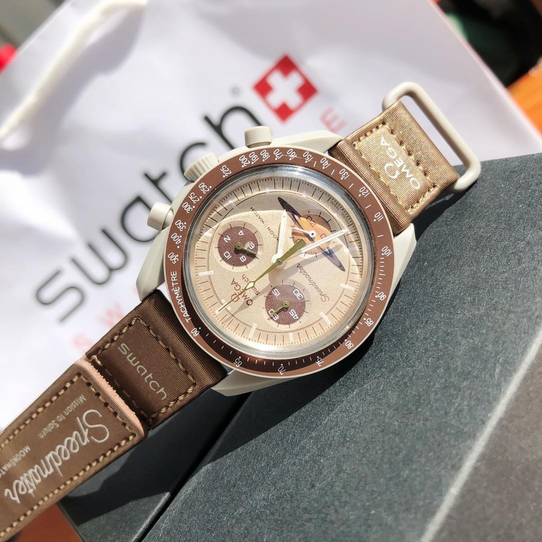 Swatch x Omega Bioceramic Moonswatch Mission To Saturn 42 mm