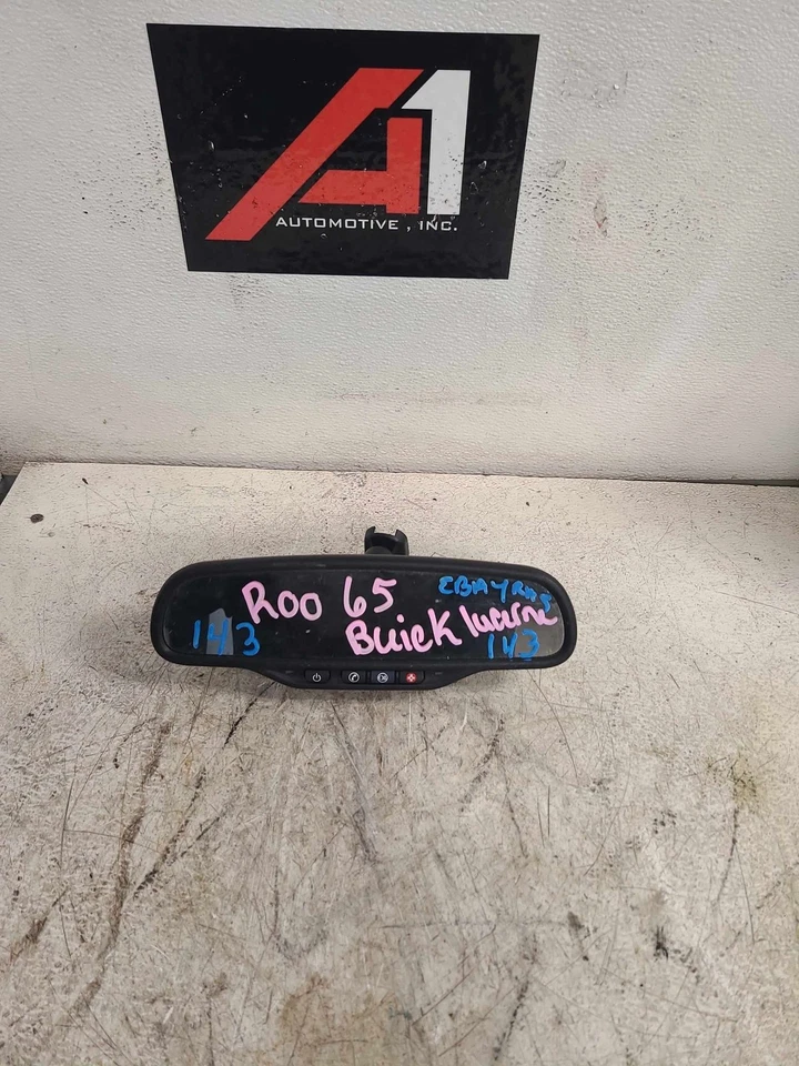 2008-2010 CADILLAC CTS 09-17 ENCLAVE 10-14 YUKON XL Rear View Mirror Oem - Image 2 of 4