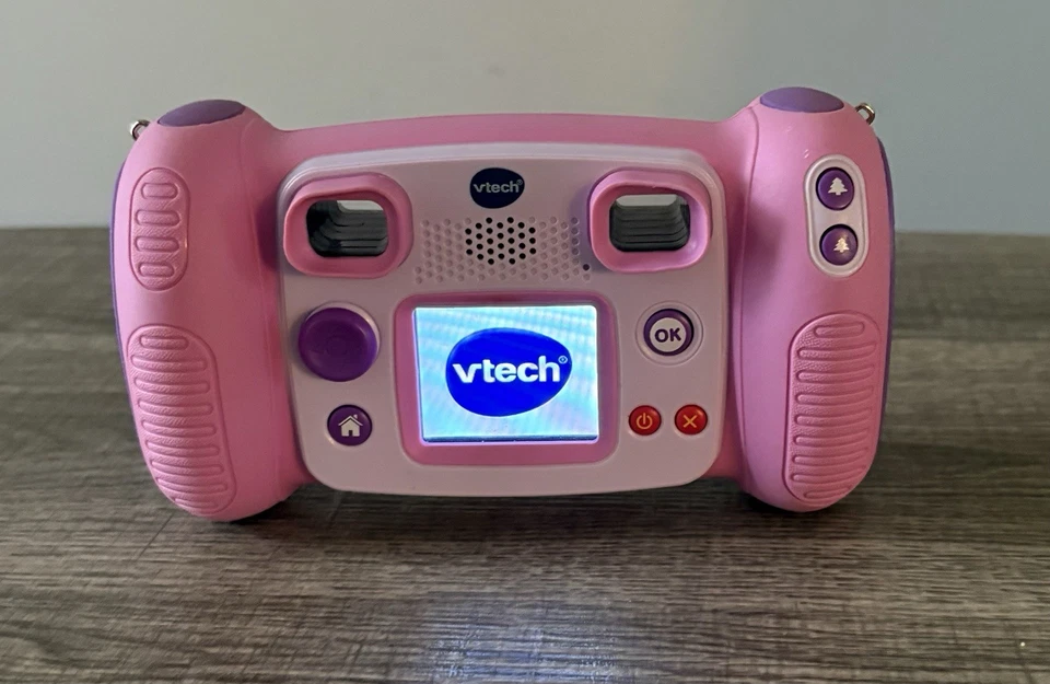 V-Tech Kidizoom Cámara Pix, Cámara Digital Real Para Niños Rosa Foto 2 de 2