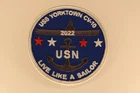 USS Yorktown CV-10 Live Like a Sailor Boy Scouts of America BSA Patch