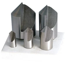 5 PIECE 1/4-1" 60 DEGREE HIGH SPEED STEEL COUNTERSINK SET (2000-0030)