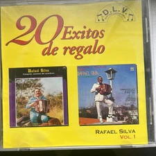20 Éxitos de Regalo Rafael Silva, ￼ Vol.1 D.L.V Raro! EMI MUSIC