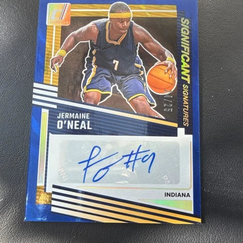 2025 Donruss Optic Significant Signatures Jermaine O'Neal