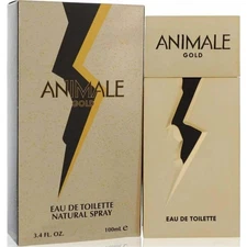 ANIMALE GOLD by Animale Cologne for Men EDT 3.3 / 3.4 oz New In Box