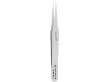 Excelta M-5-CO - Straight Tapered Tip w/Very Fine Points Tweezers, Miniature,