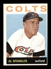 1964 Topps #406 Al Spangler Colt .45's VG-EX *2p