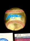 Vladimir Guerrero Jr. Signed Gold OML Baseball Toronto Blue Jays JSA USASM COA